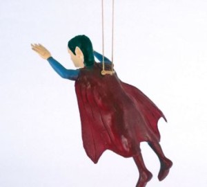 superman on a string