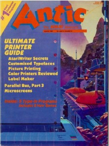 Antic March 1985 cover
